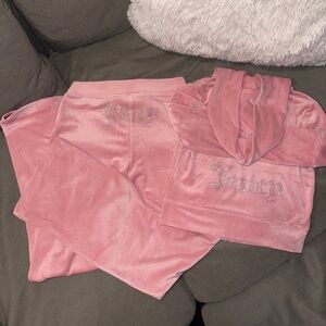 Juicy Couture Tracksuit Velour BLING